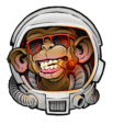 Space Monkey Tattoo